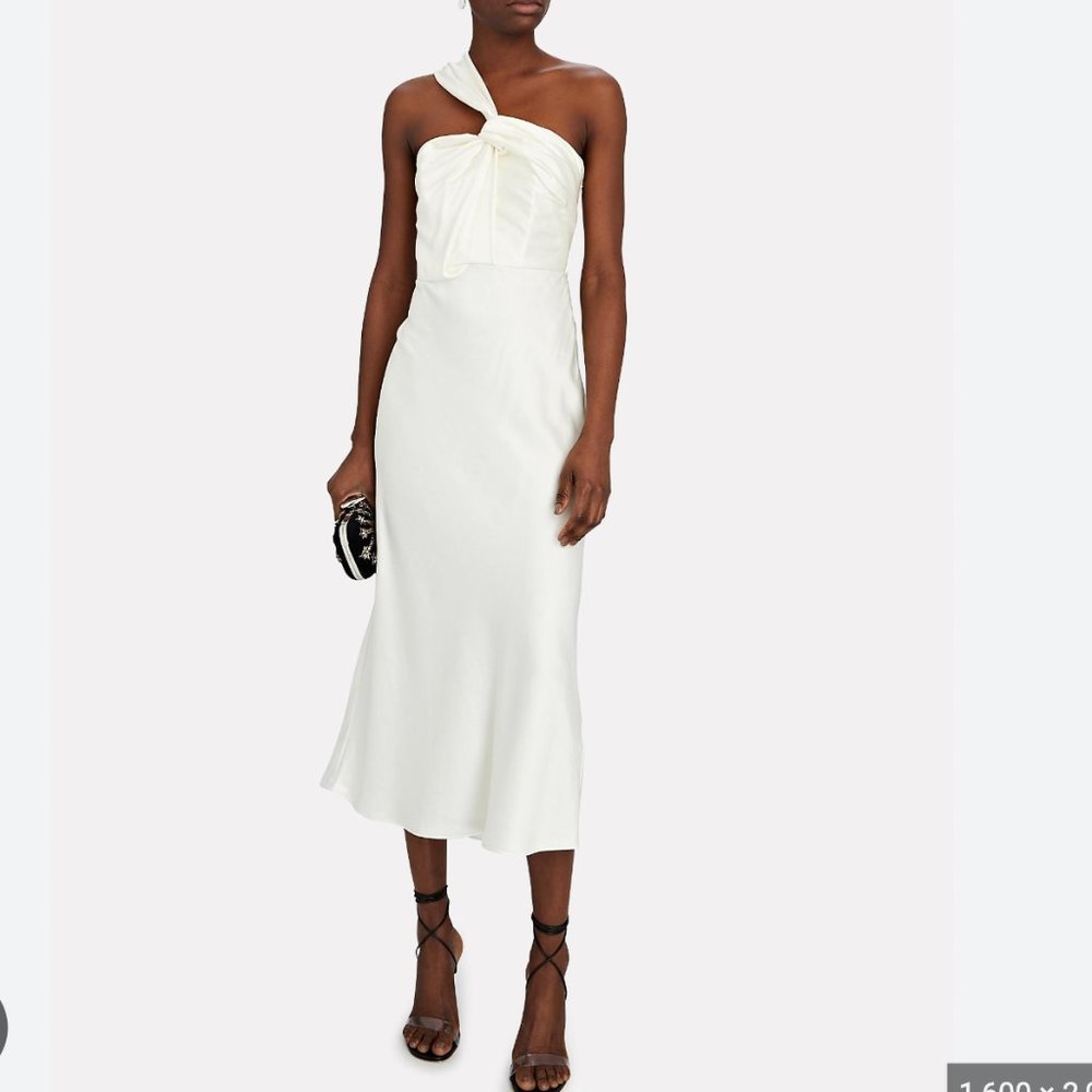 NWT - Significant Other Macy One-Shoulder Midi Dress